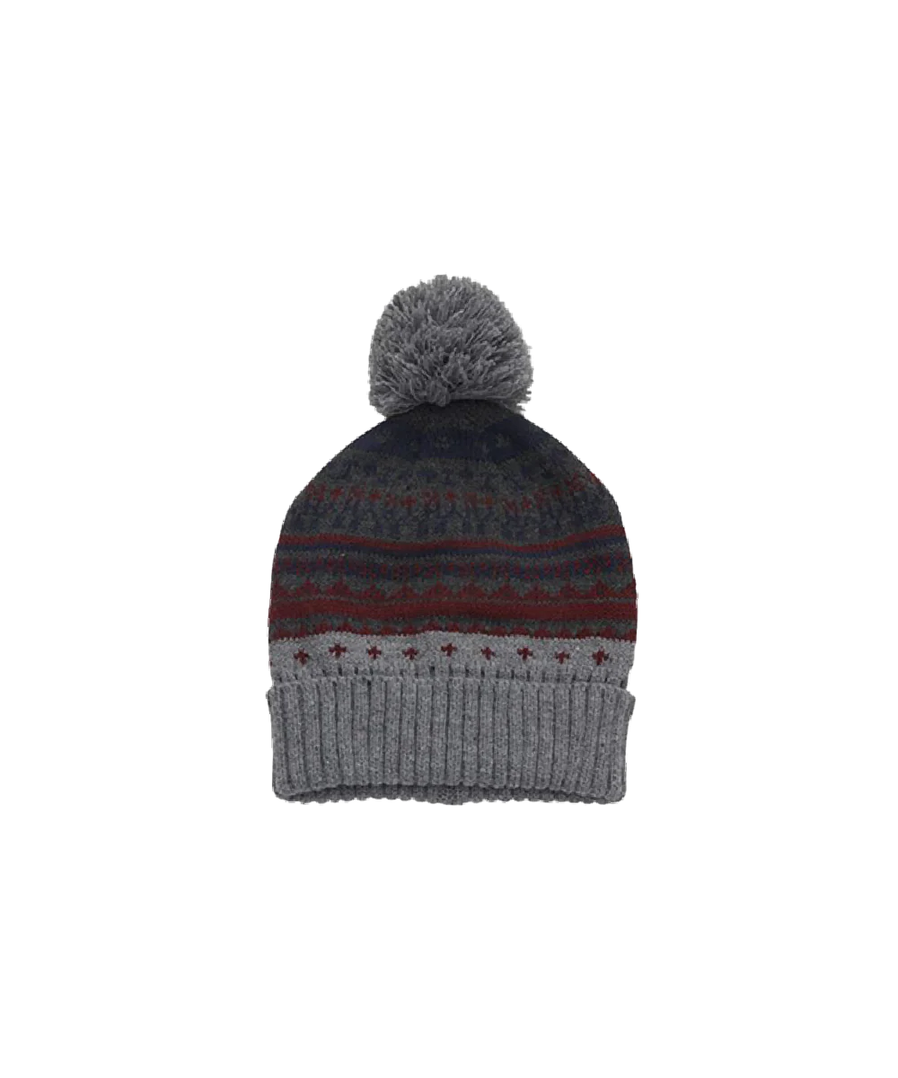 Junior  Patterned Knitted Hat