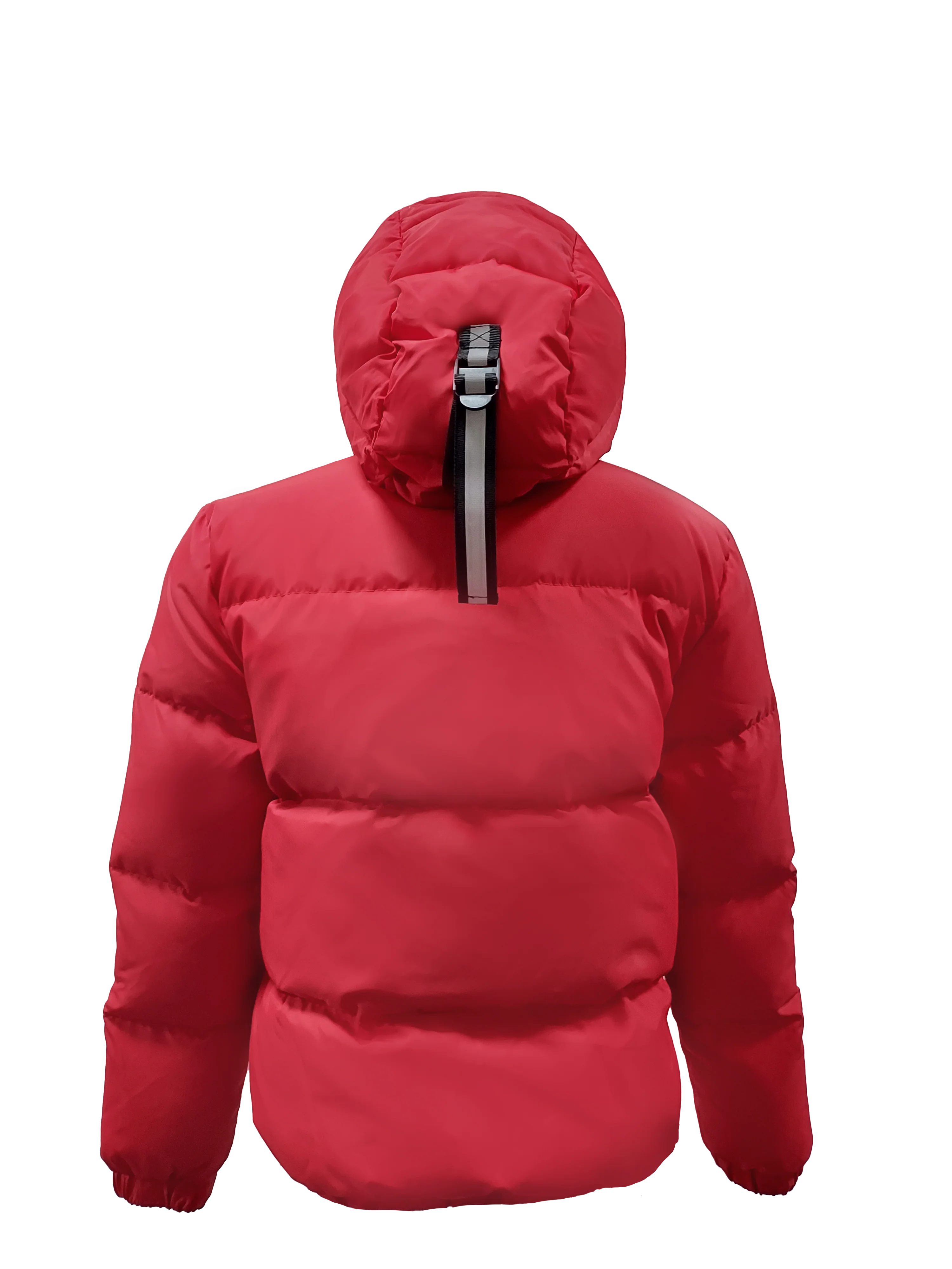 Boy's Reversible Down Jacket With Alphabet Print - Image 4
