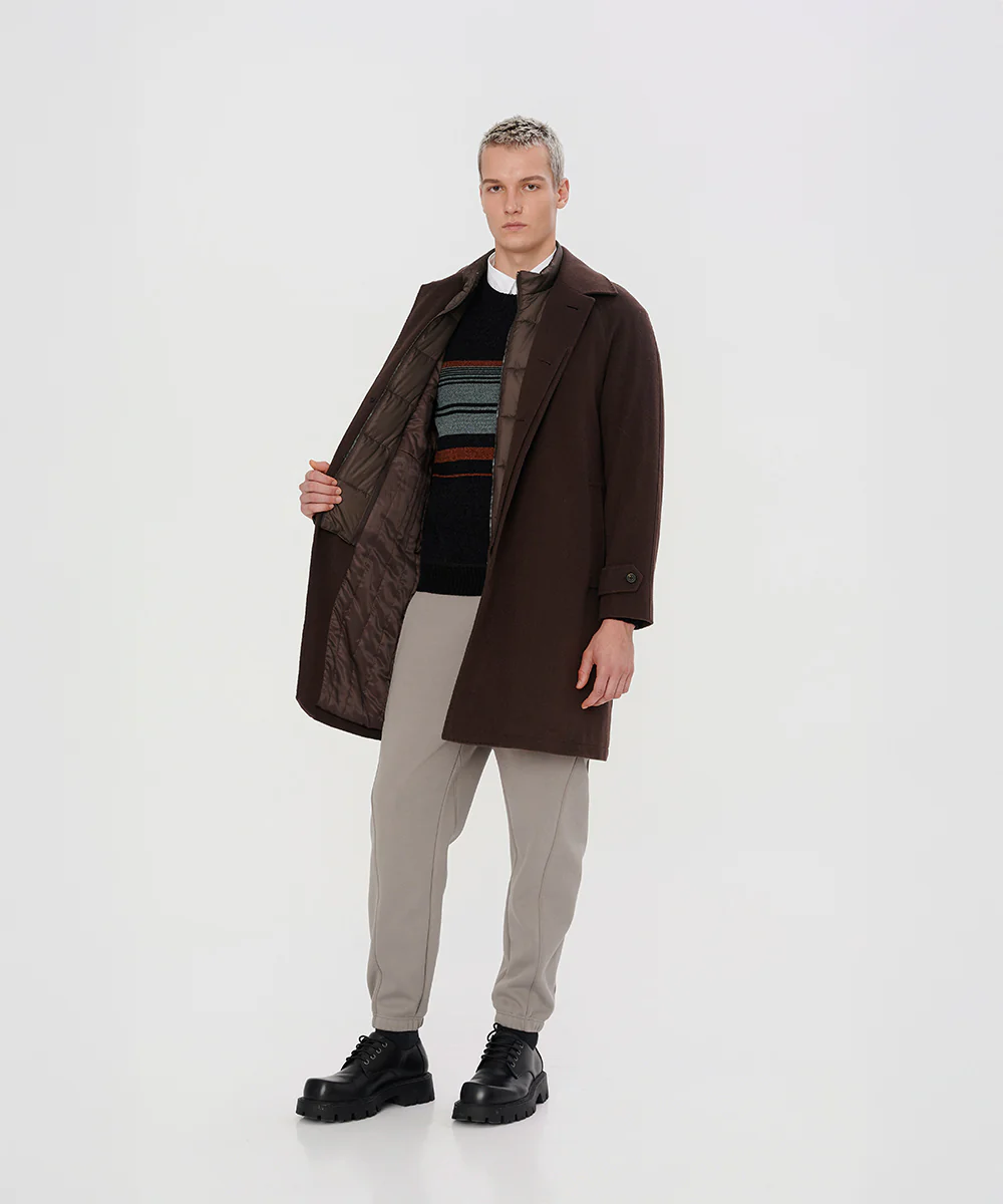 Premium Cashmere Coat Men - CC 25121 - Image 3