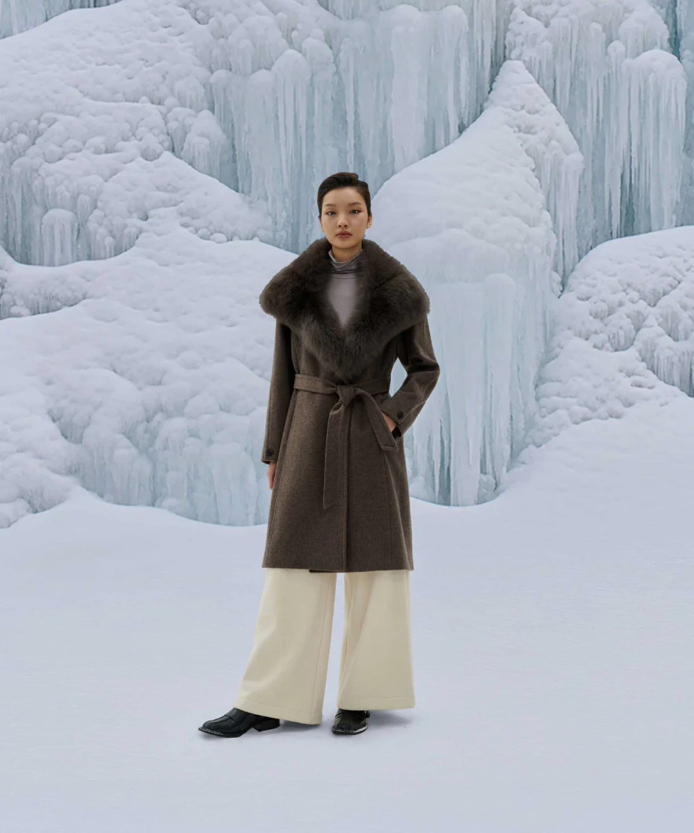 Premium Cashmere Coat Women - CCW 25118