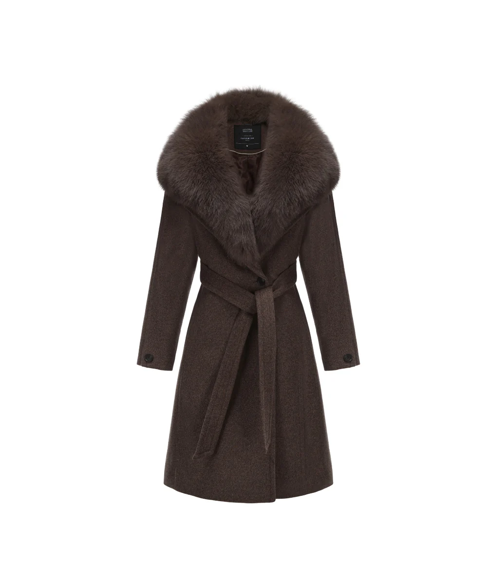 Premium Cashmere Coat Women - CCW 25118 - Image 5
