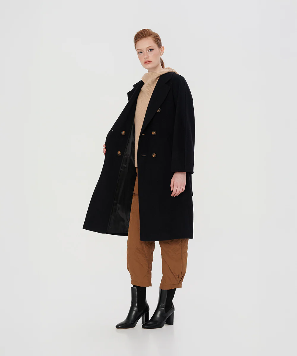 Premium Cashmere Coat Women - CCW 25119 - Image 3