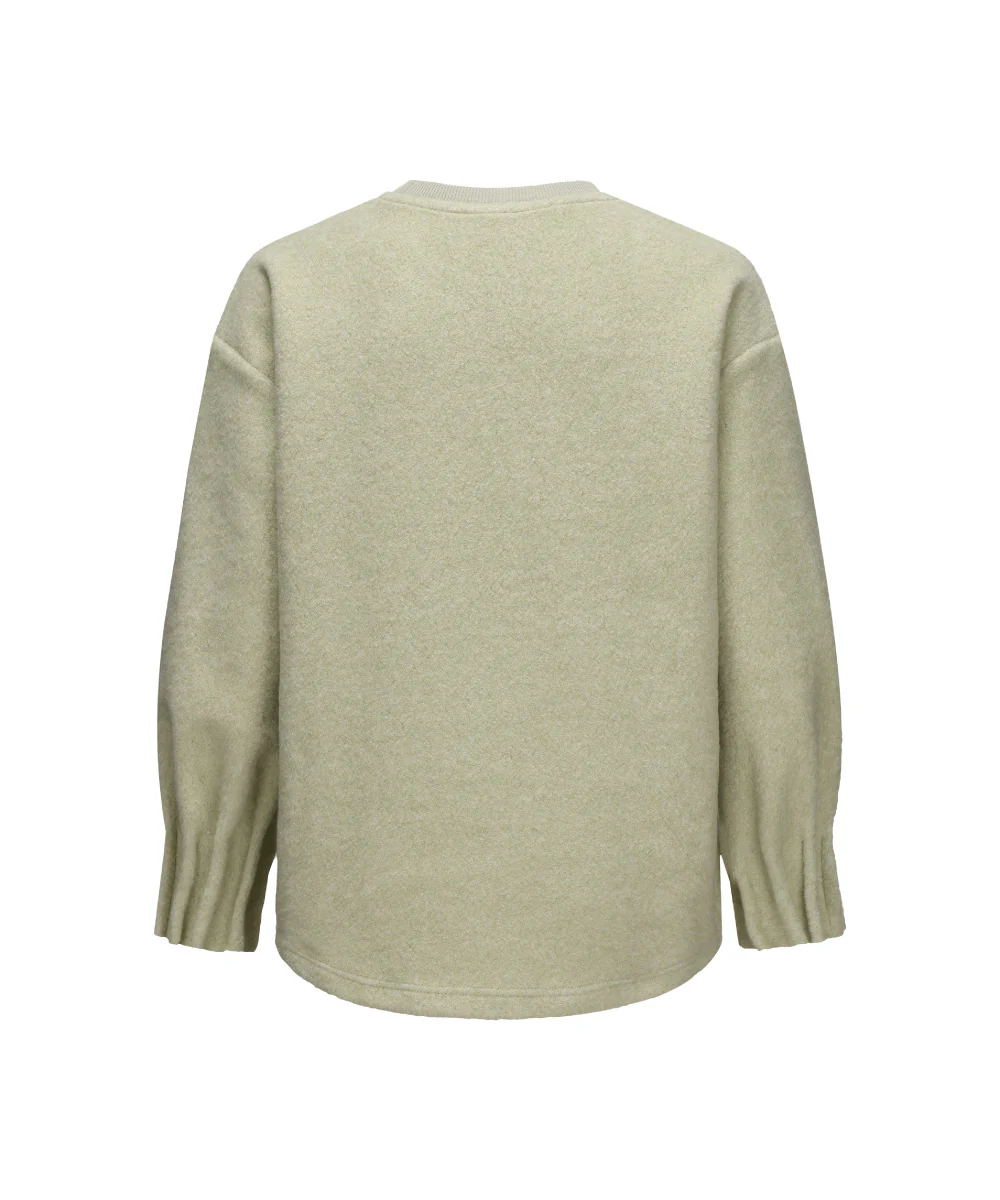 Crew Neck Women Fleece - FJW 25191 - Image 6