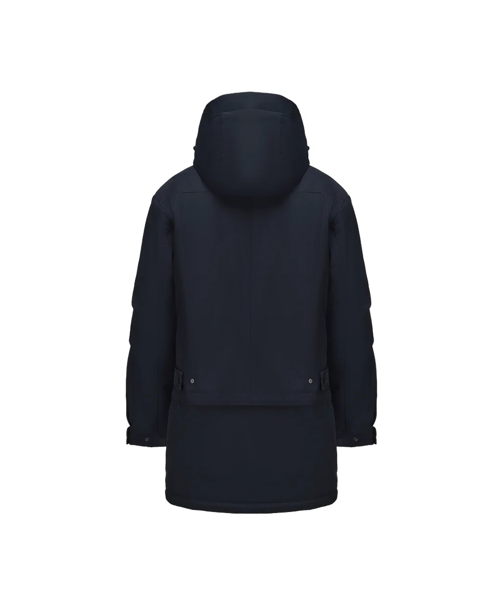 Denim Line Mid-Length Down Jacket - DJ 25008 - Image 7