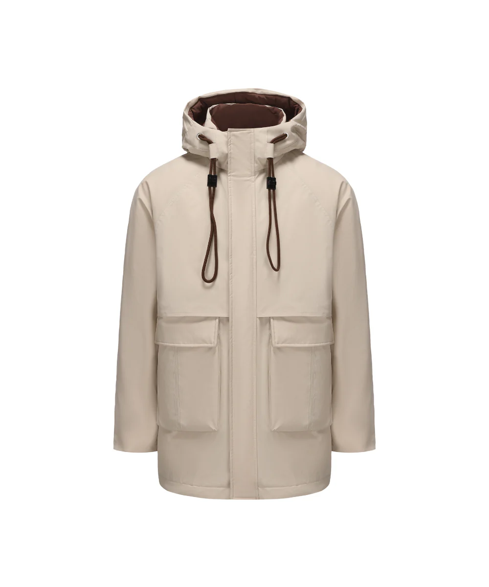 Contrast Lined Down Jacket - DJ 25005 - Image 6