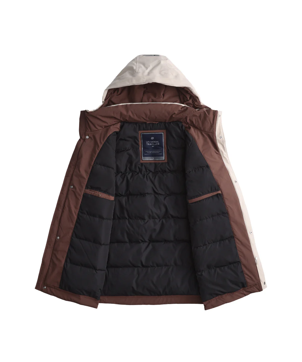 Contrast Lined Down Jacket - DJ 25005 - Image 9