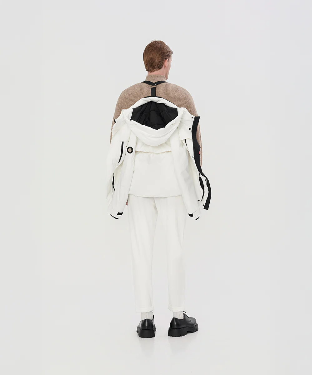 Down Jacket With Internal Shoulder Straps - DJ 25026 - Image 5