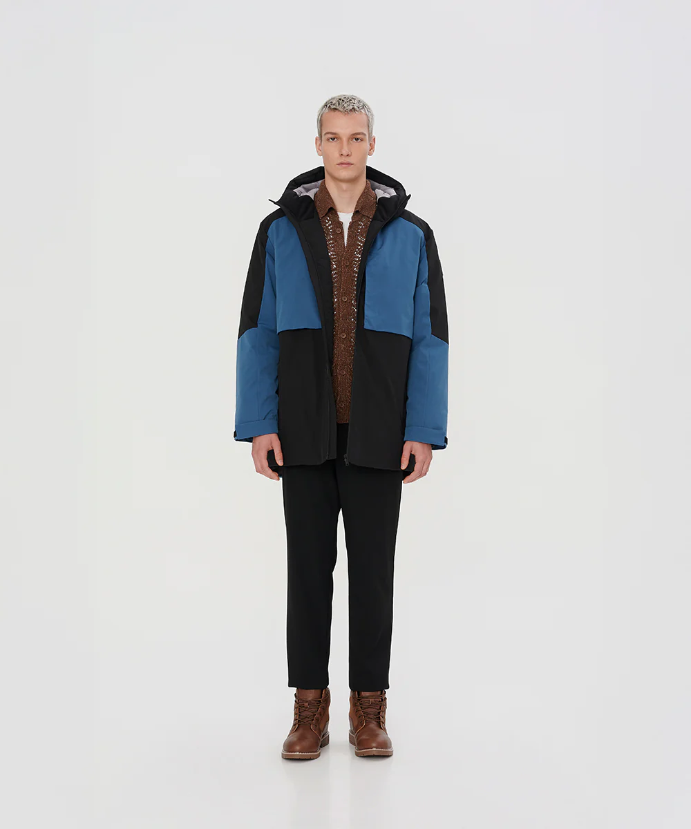 Color Blocking Down Jacket - DJ 25029 - Image 2