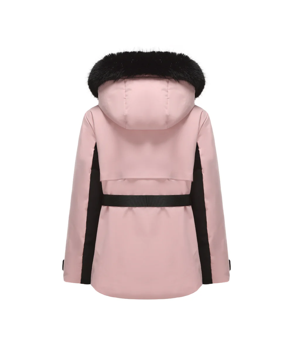 Fur-Trimmed Hood Down Jacket - DJW 25031 - Image 6