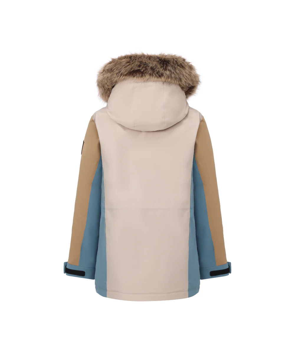 Urban Tricolor Down Jacket With Internal Shoulder Straps - DJW 25032 - Image 7