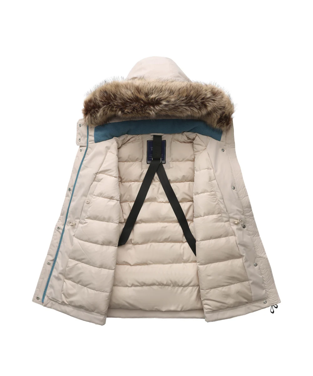 Urban Tricolor Down Jacket With Internal Shoulder Straps - DJW 25032 - Image 9