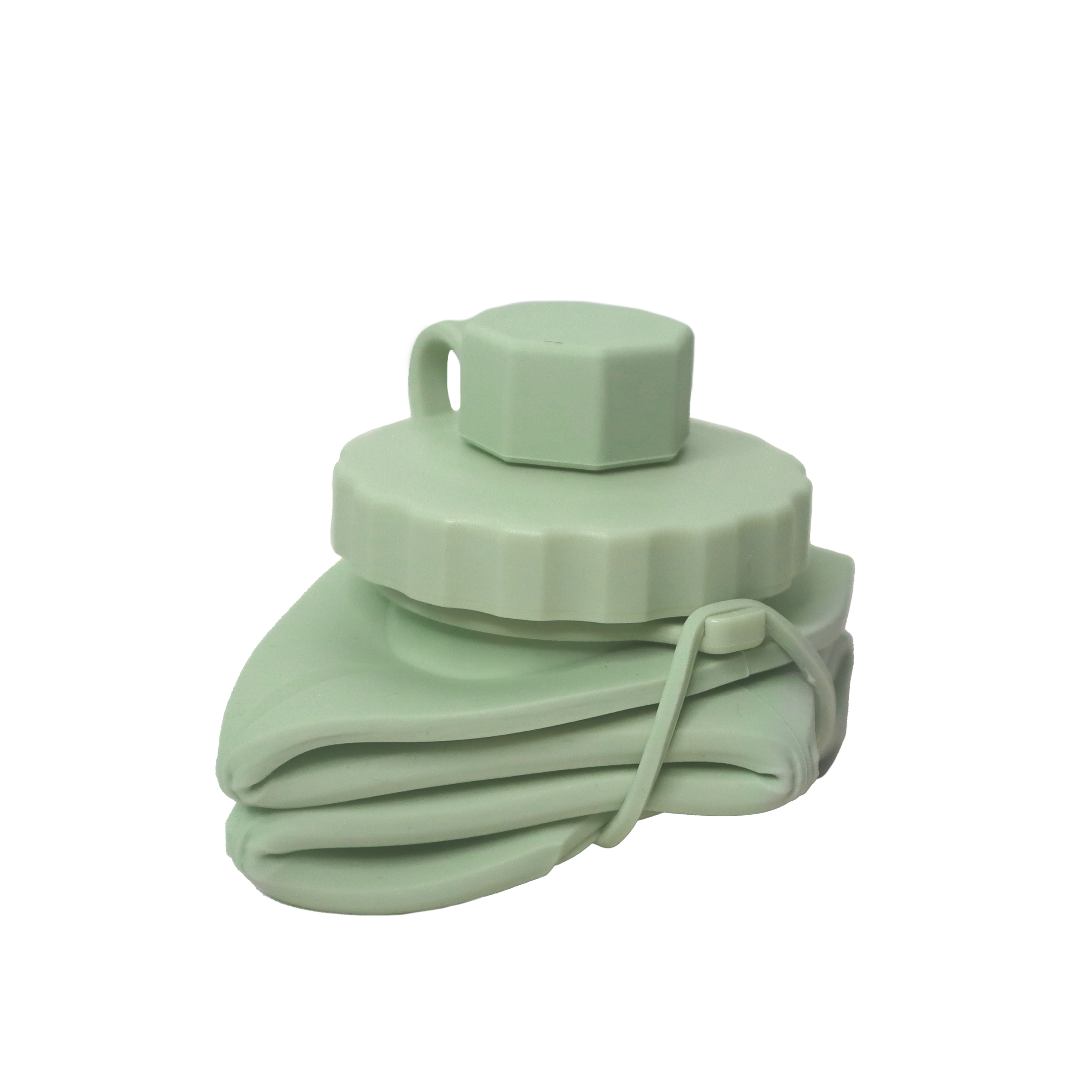 Foldable Silicone Water Bottle UFG25751 - Image 2