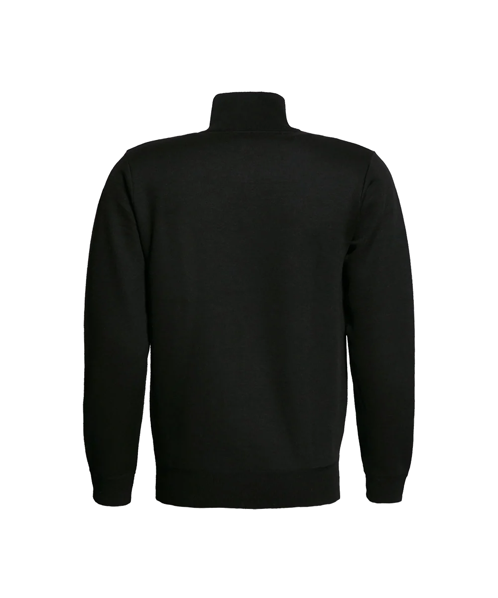 Man’s Henley Mock Neck With Zip Knitted Sweater - Image 2