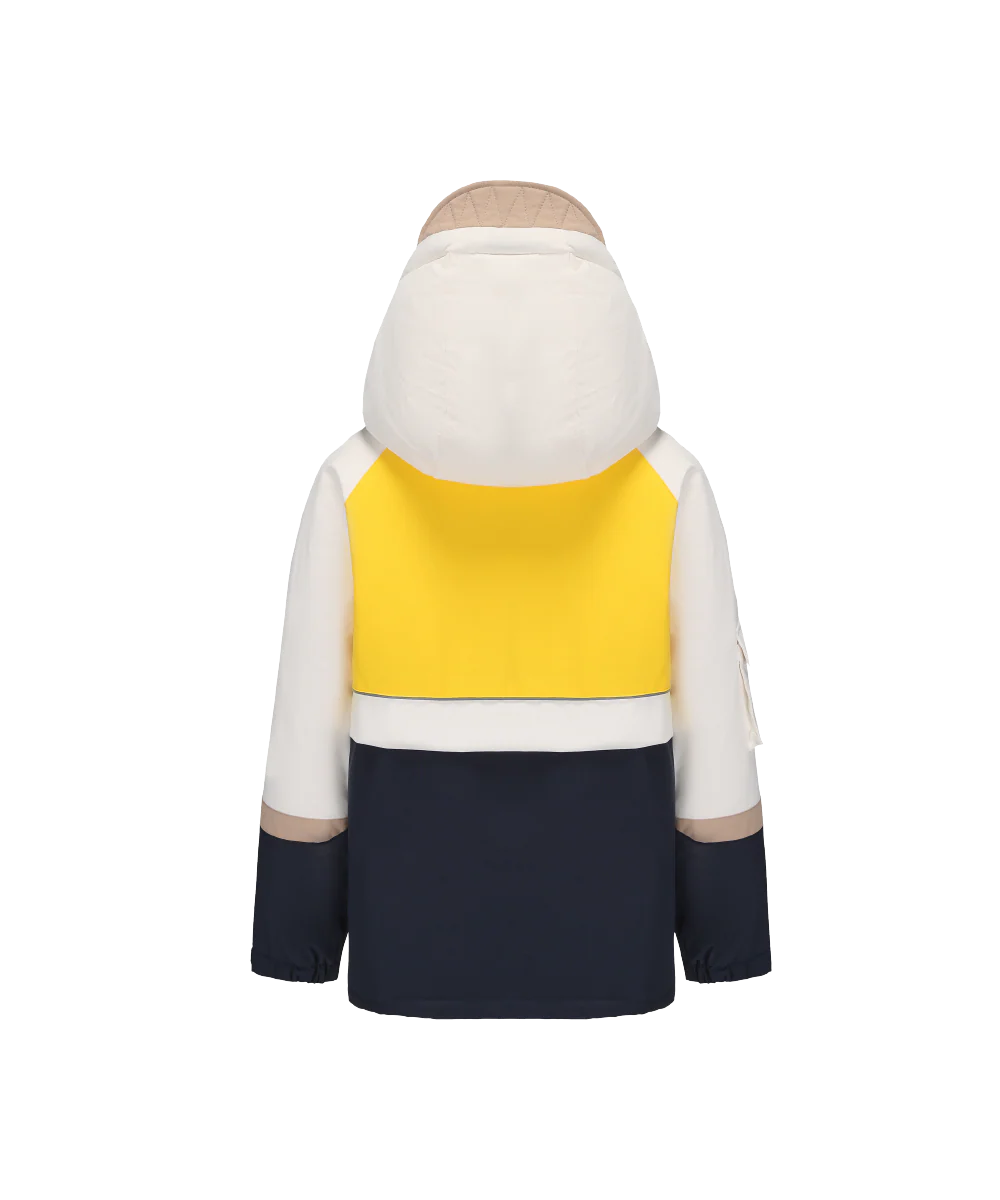 Boy's Color Block Hoodie Down Jacket - Image 2