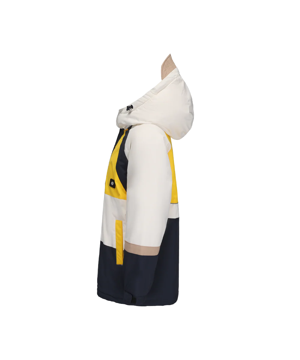 Boy's Color Block Hoodie Down Jacket - Image 3