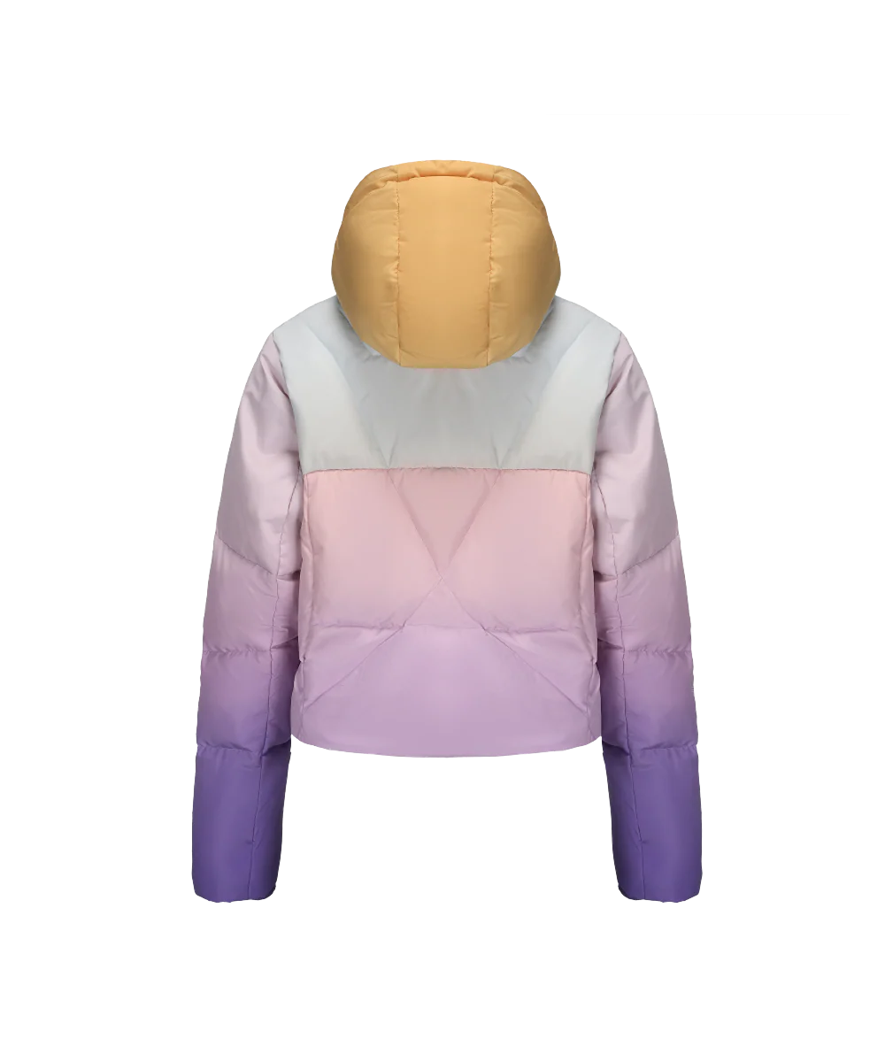 Girl's Gradient Colors Down Jacket - Image 2