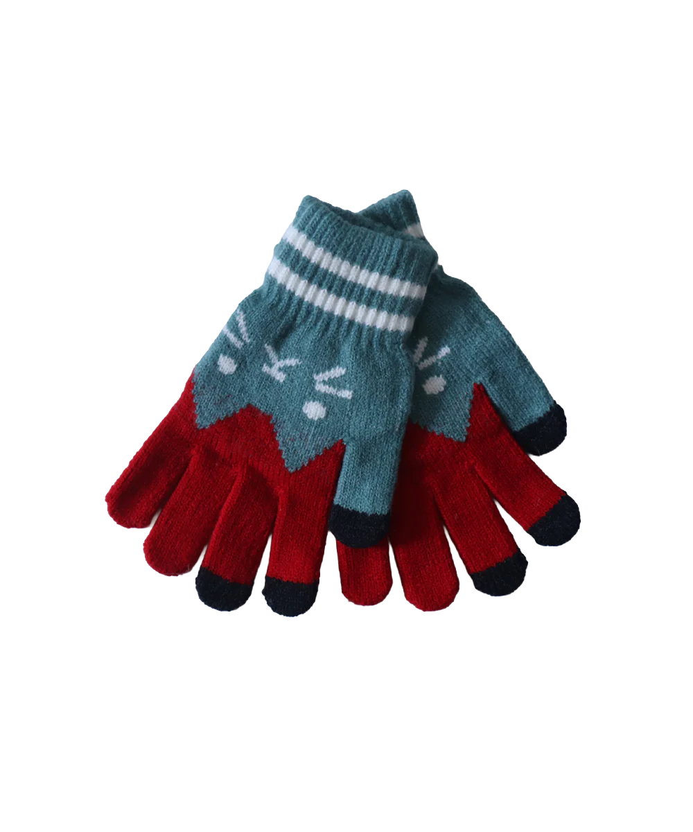 Junior Girl Knitted Gloves GVC 7189G