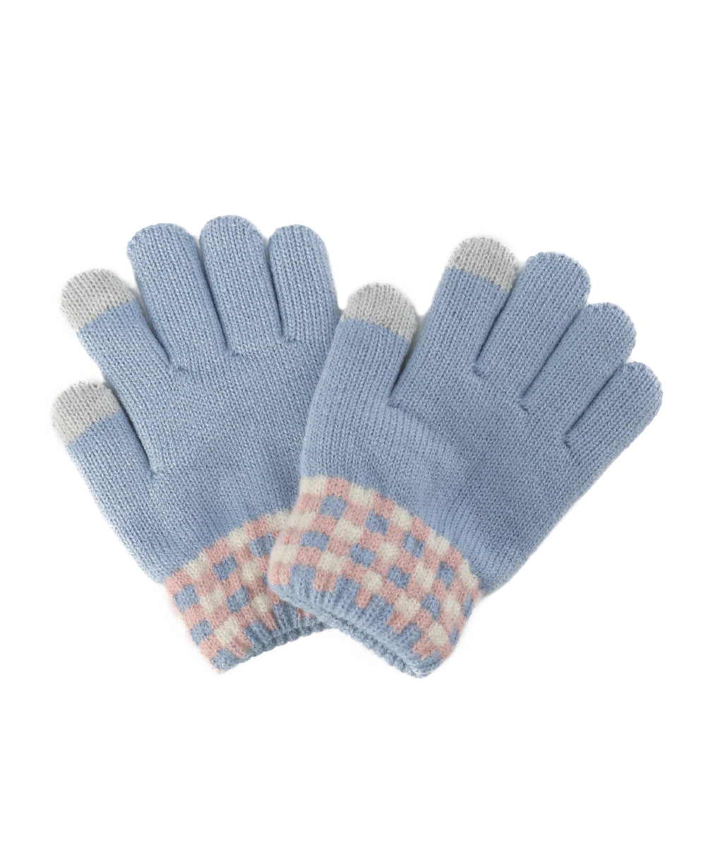 Junior Girl Knitted Gloves GVCG24150