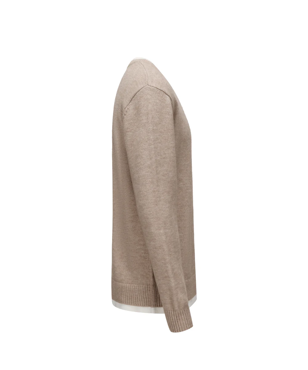 Men Crew Neck Knitted Sweater - KS 25033 - Image 3