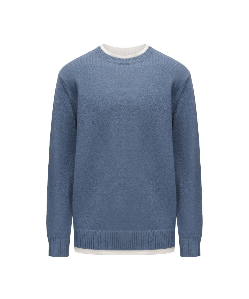Men Crew Neck Knitted Sweater - KS 25033 - Image 4