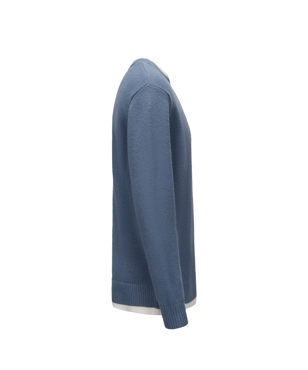 Men Crew Neck Knitted Sweater - KS 25033 - Image 6
