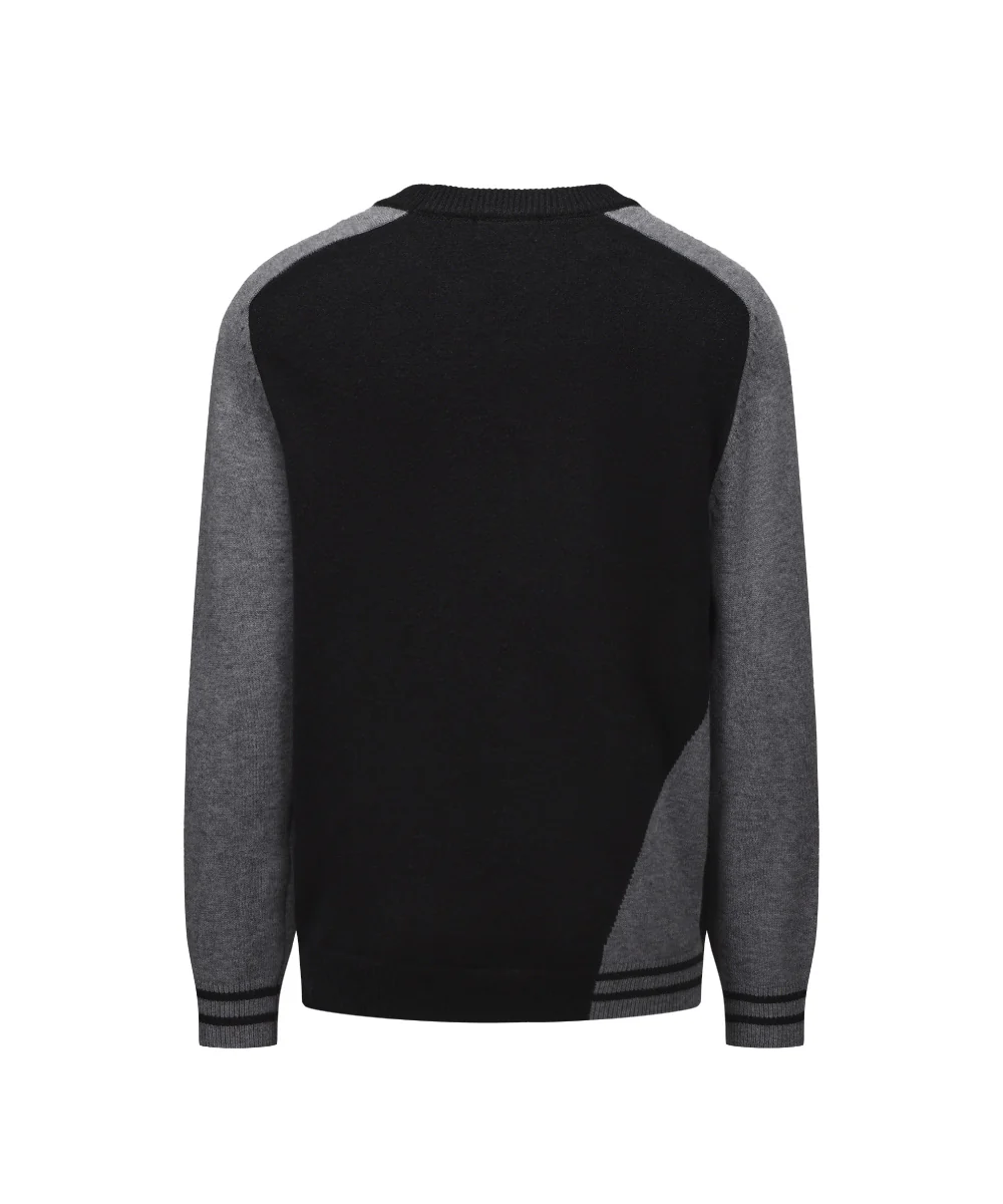 Men Crew Neck Knitted Sweater - KS 25034 - Image 2