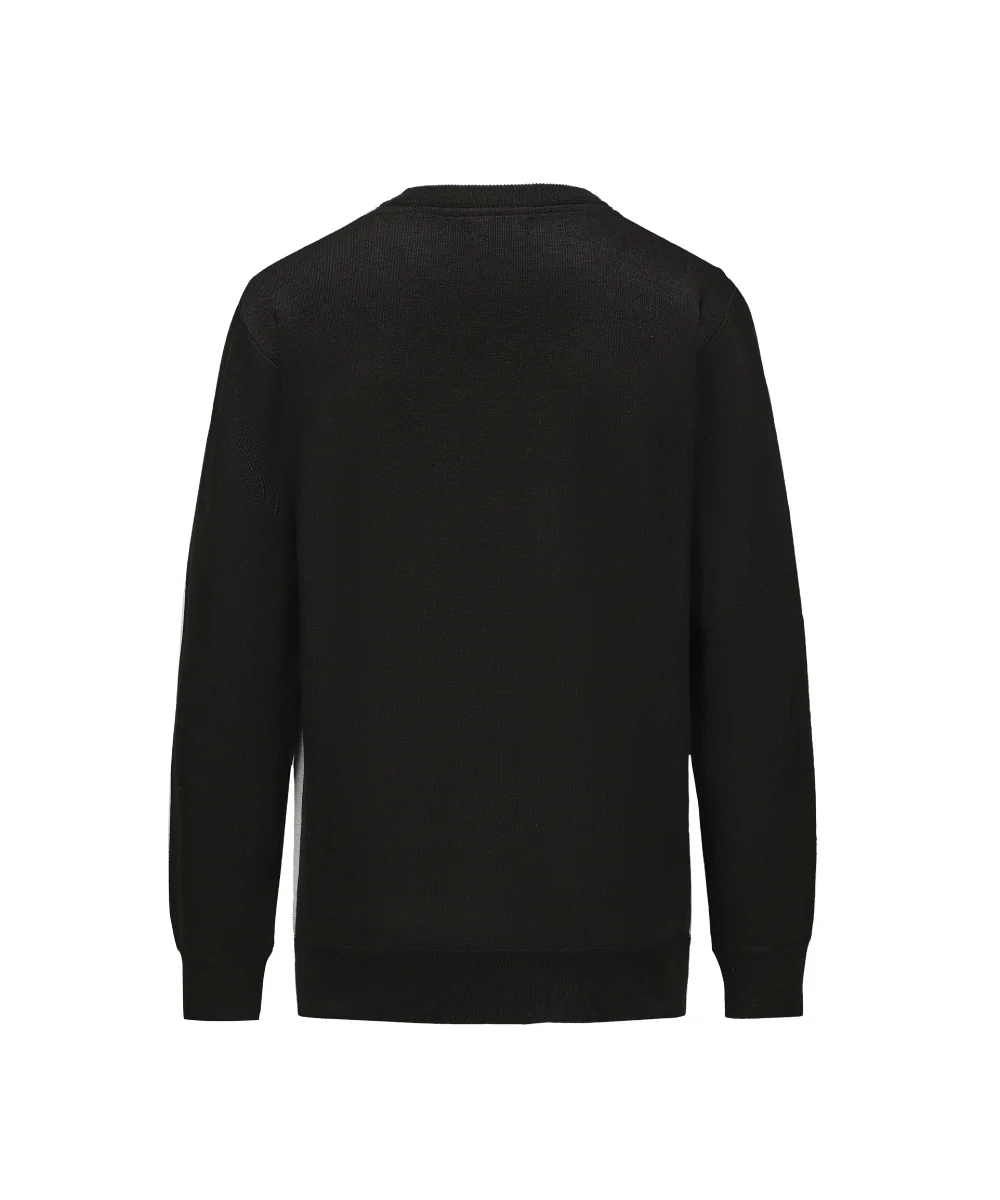 Crew Neck Knitted Sweater - KS 25042 - Image 2