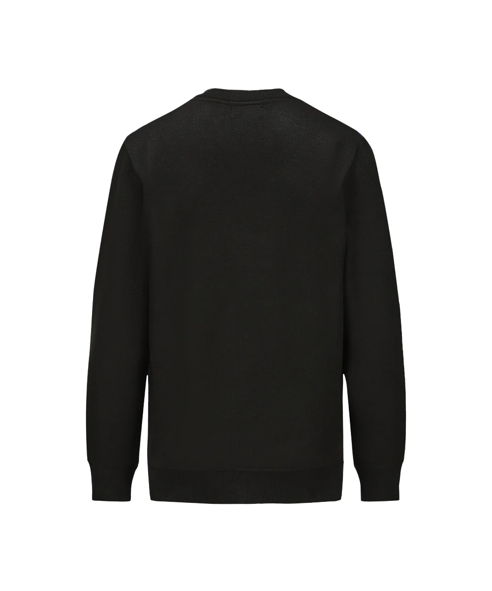 Crew Neck Knitted Sweater - KS 25043 - Image 2