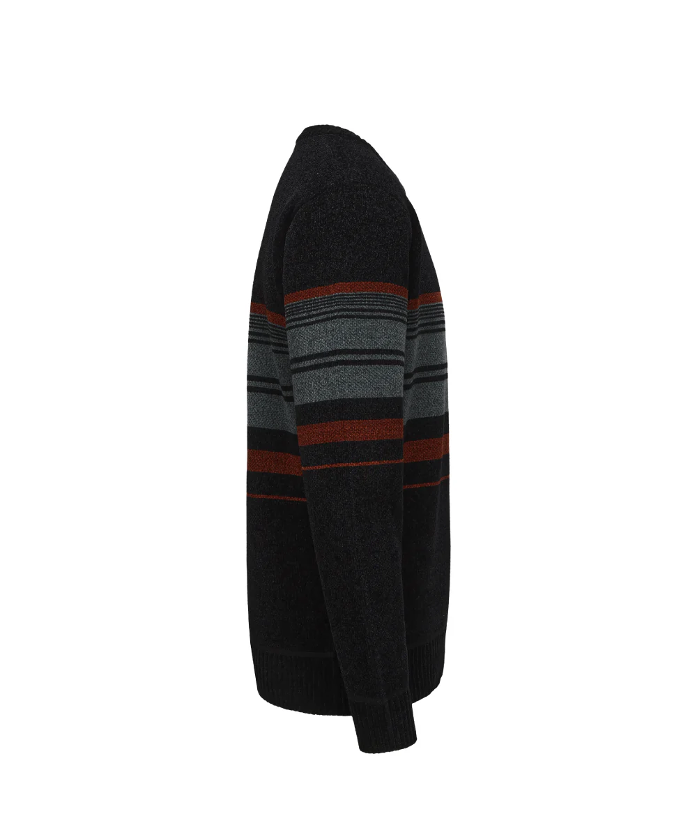 Crew Neck Knitted Sweater - KS 25101 - Image 3
