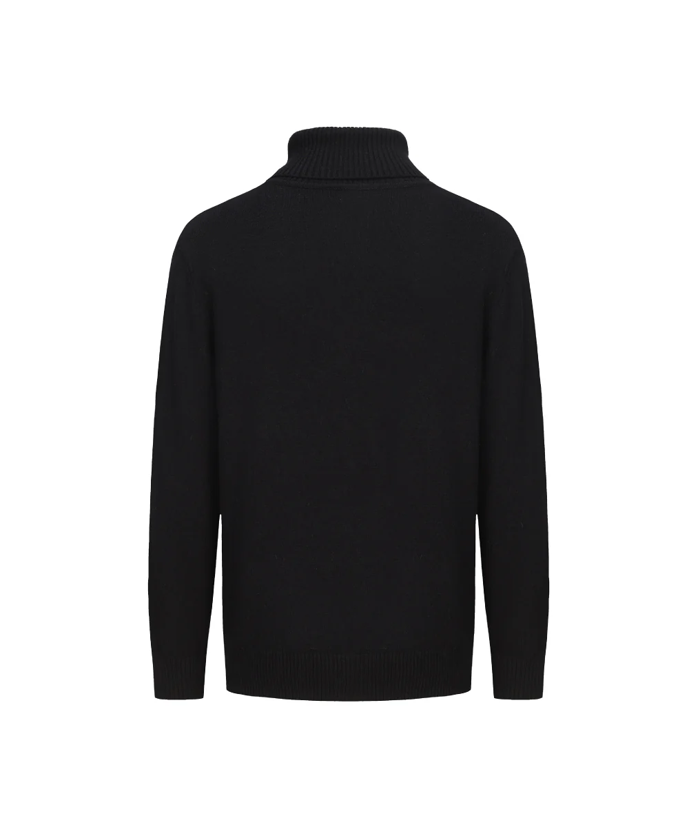 Men Basic Turtle Neck Knitted Sweater - KS 5102R - Image 2