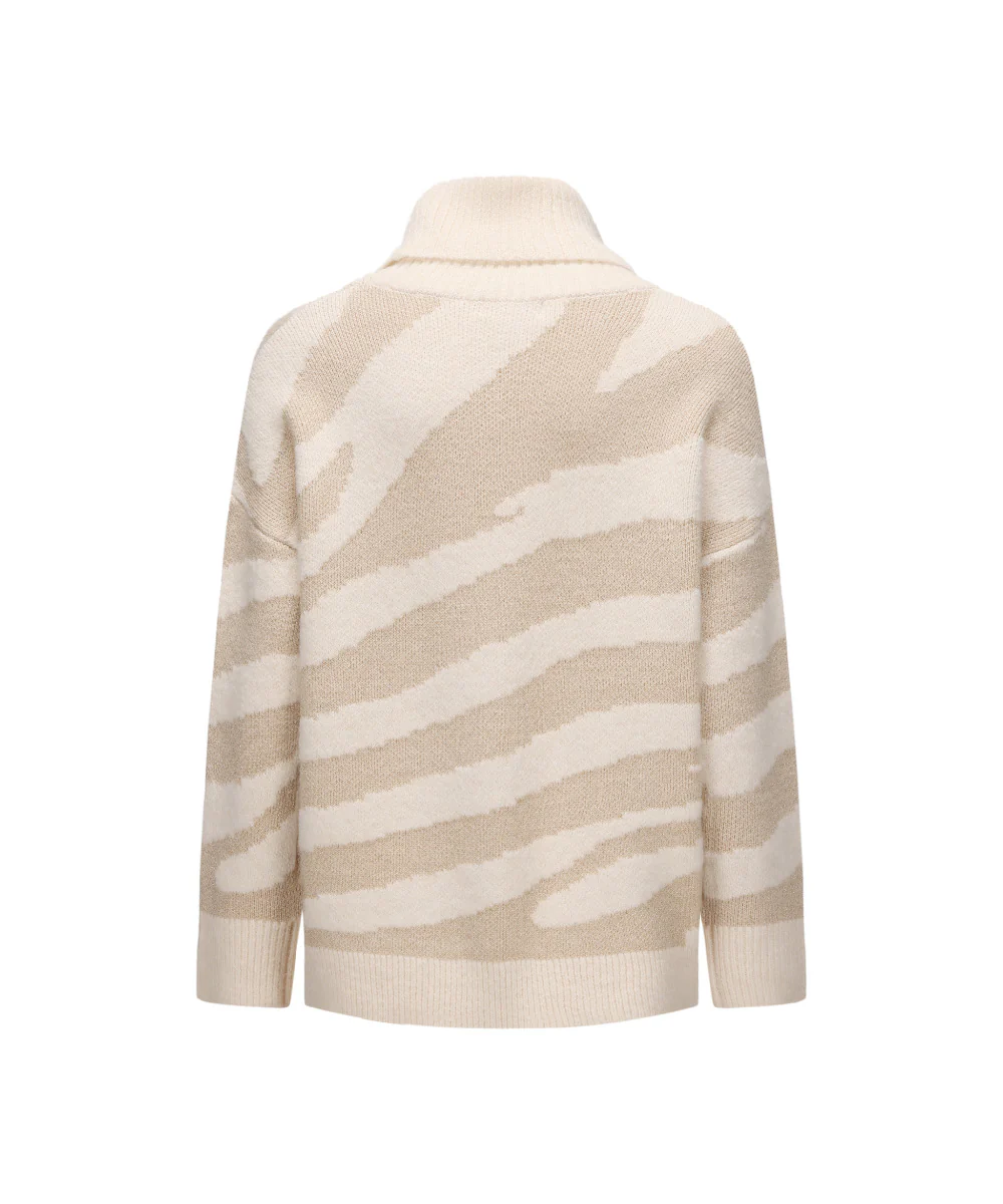 Women Turtle Neck Knitted Sweater - KSW 25103 - Image 2