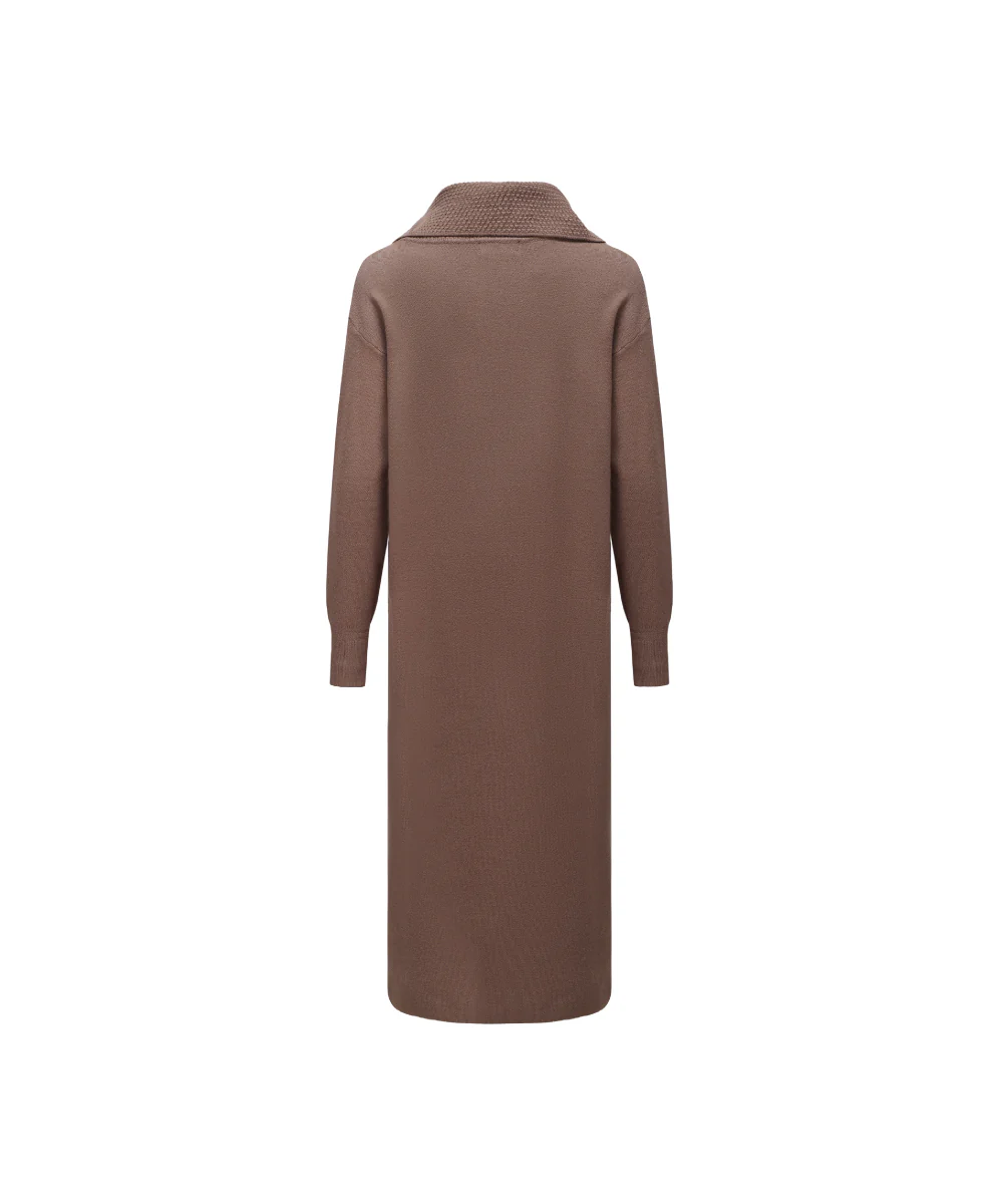 Women Turtle Neck Knitted Dress - KSW 25111 - Image 2