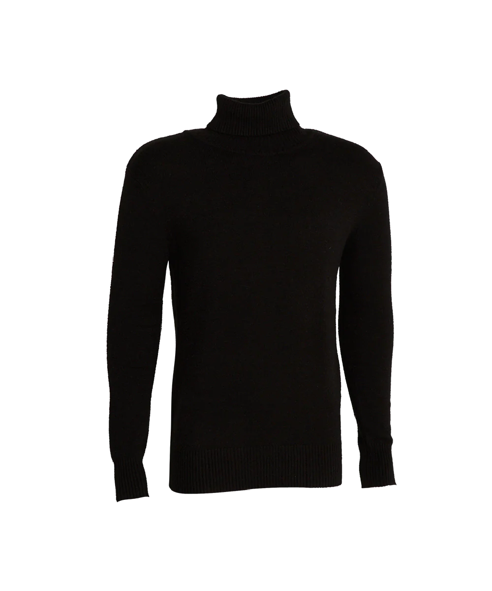 Men’s Turtleneck Knitted Sweater - Image 2