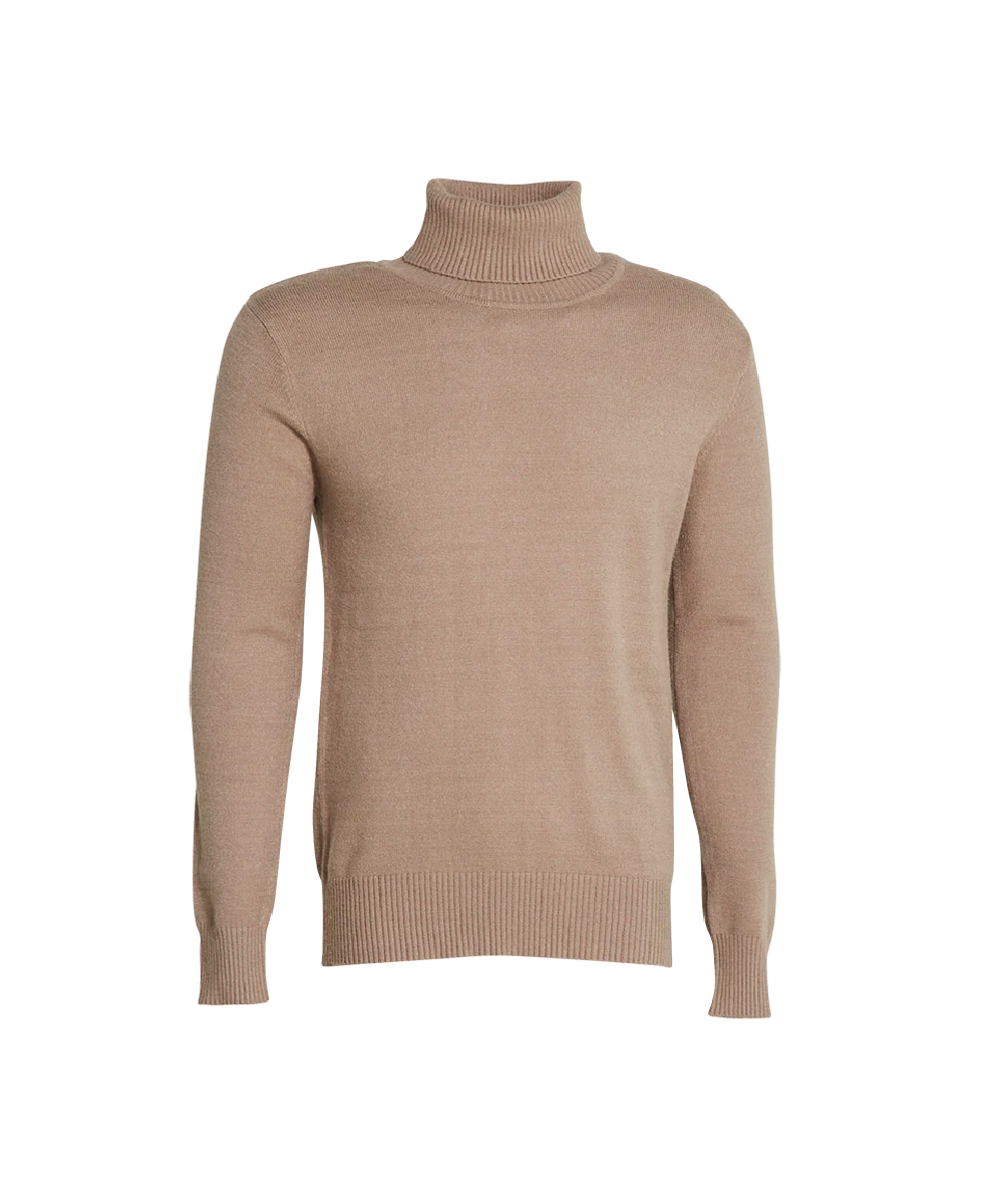 Men’s Turtleneck Knitted Sweater - Image 3