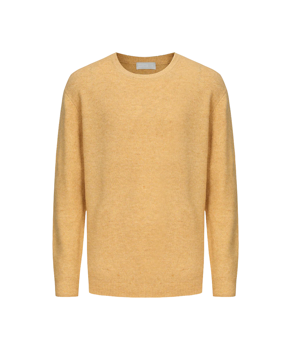 Men's Crew Neck Sustainable Knitted Sweater KS23110 - Image 2
