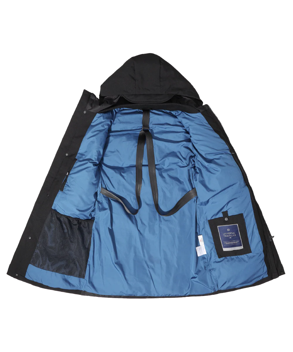 Men's Down Jacket with Internal Shoulder Straps - Image 6
