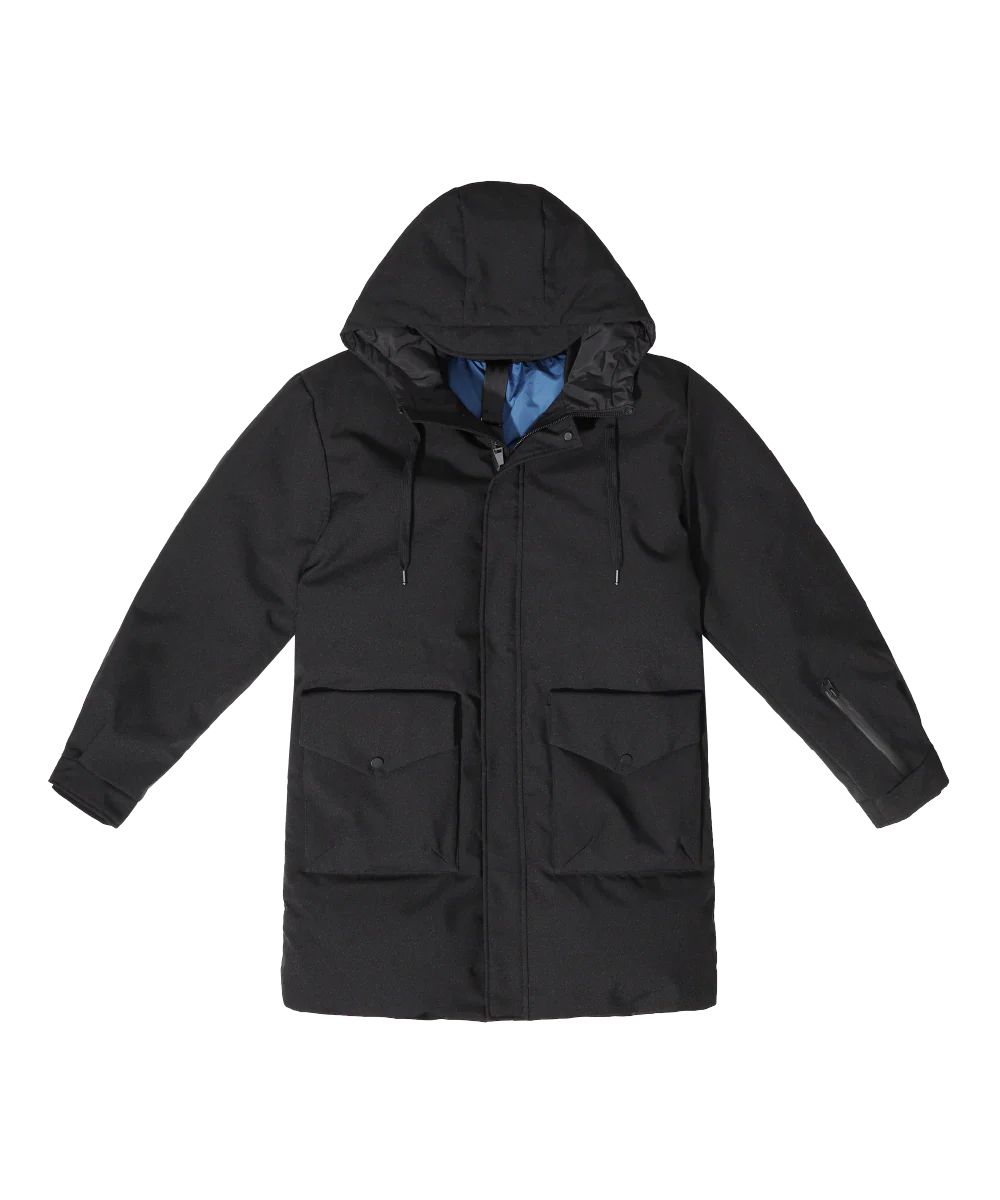Men's Down Jacket with Internal Shoulder Straps - Image 7