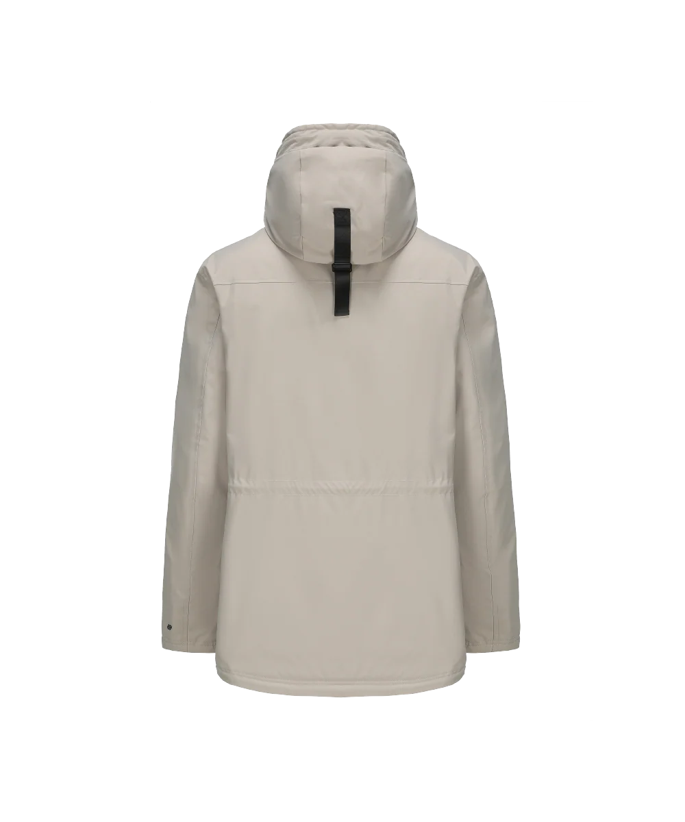 Men's Down Jacket with Contrast Lining - Image 5