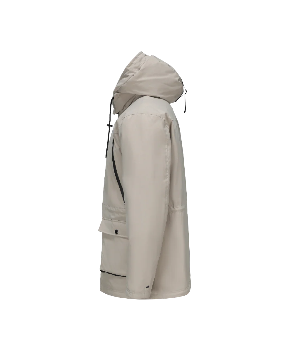 Men's Down Jacket with Contrast Lining - Image 6