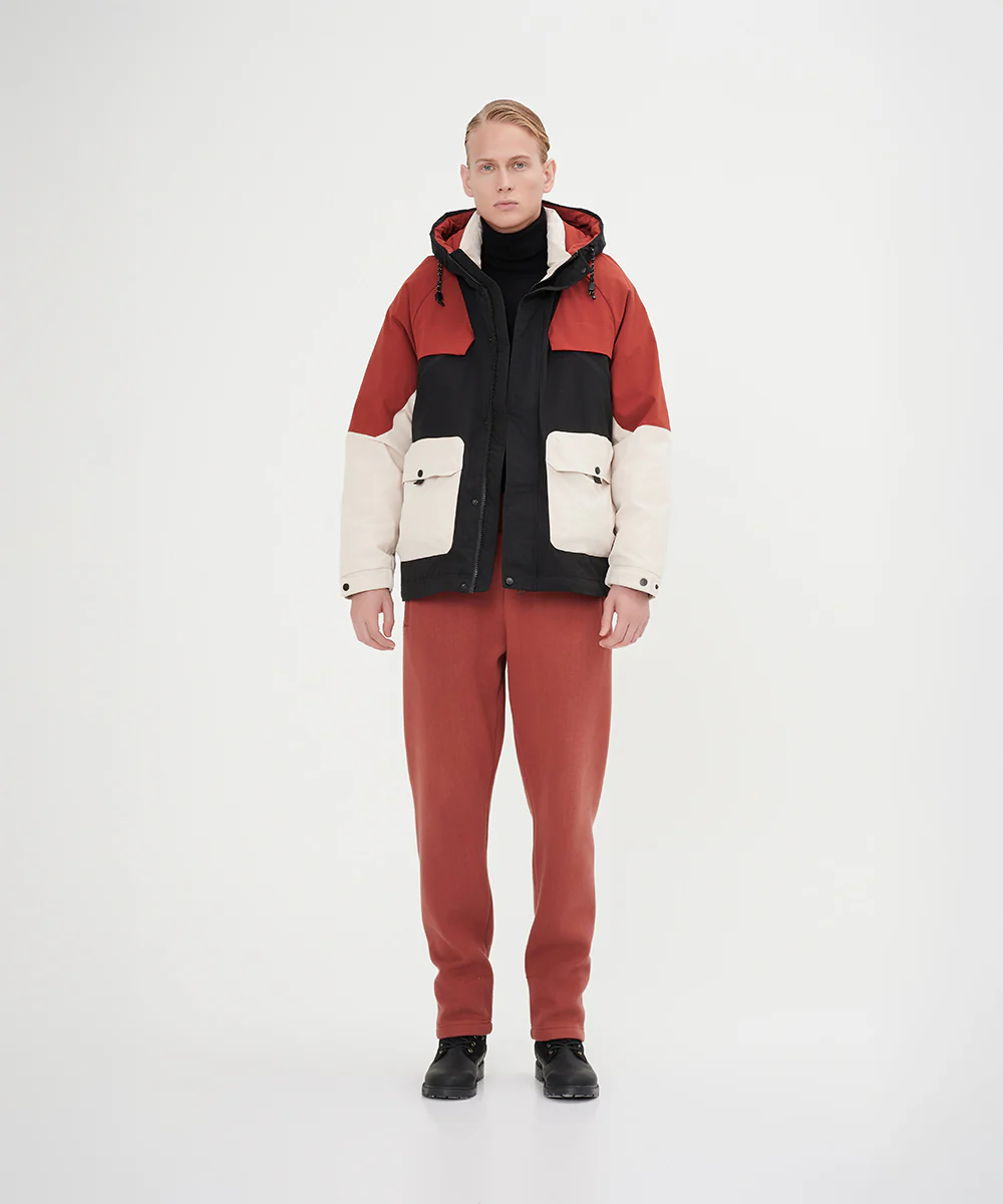 Men's Multi Color Down Jacket - Street Nomadic - Image 8