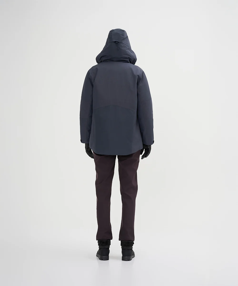 Men's Down Jacket With Internal Shoulder Strap - Image 4