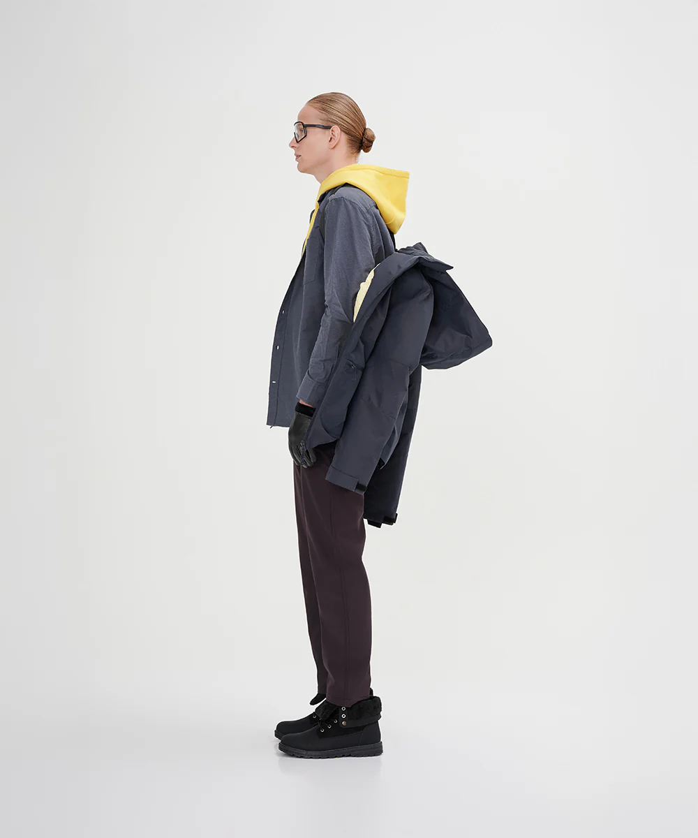 Men's Down Jacket With Internal Shoulder Strap - Image 7
