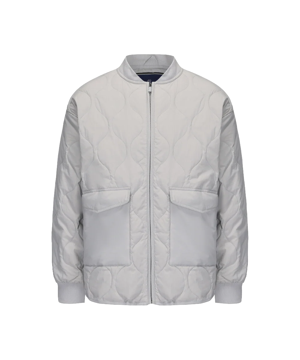 Men's Essential Light Weight Bomber Down Jacket - Image 12