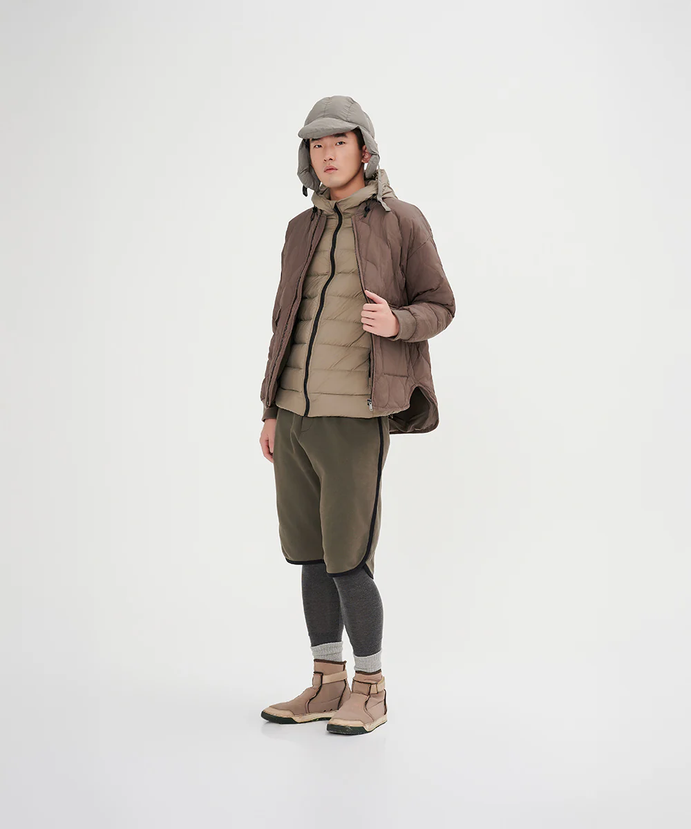 Men's Essential Light Weight Bomber Down Jacket - Image 3