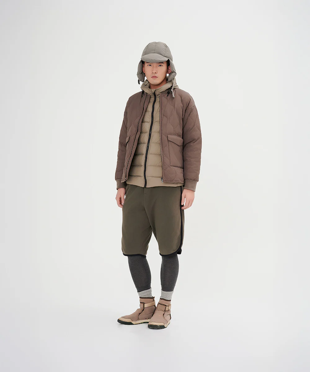 Men's Essential Light Weight Bomber Down Jacket - Image 4