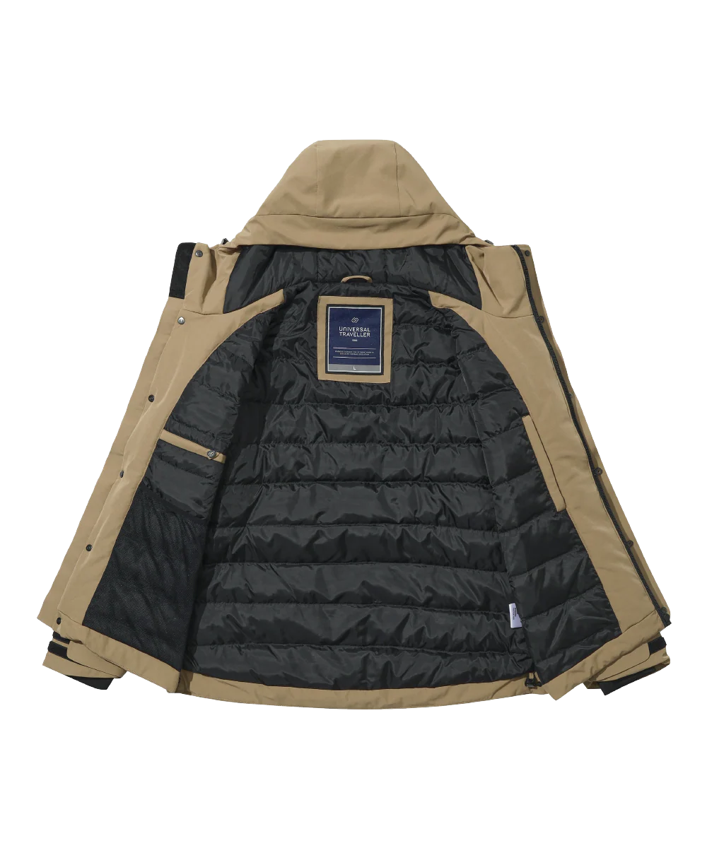 Men's Down Jacket With Reflective Logo - Image 11