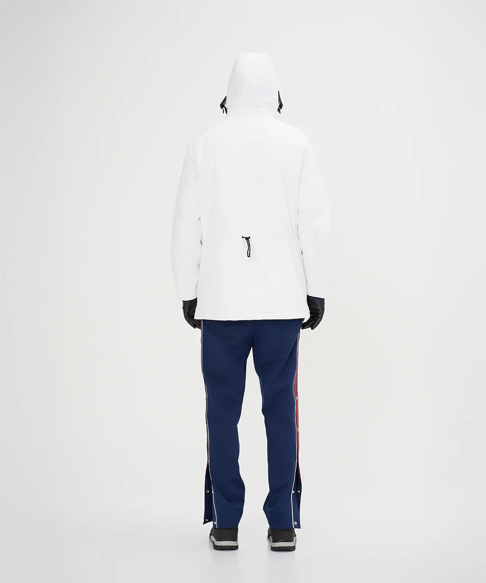 Men's Asymmetric Monotone Down Jacket - Image 15