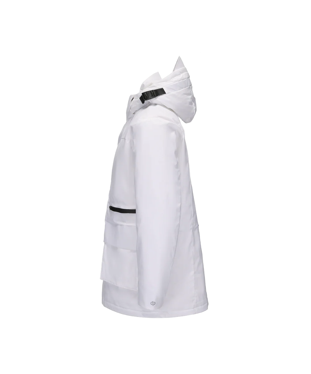 Men's Asymmetric Monotone Down Jacket - Image 20