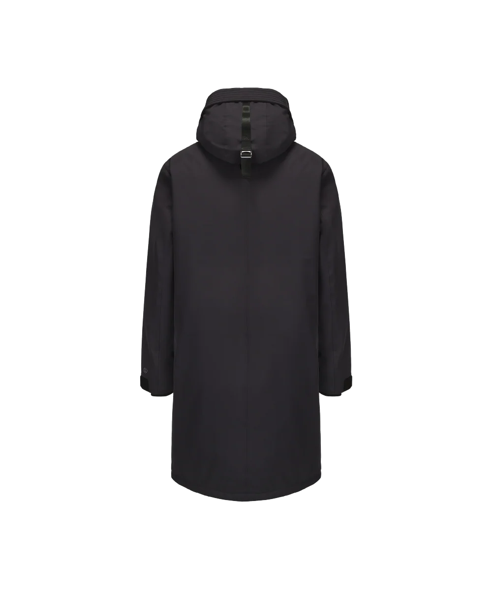 Men's Minimalist Full Length Down Jacket - Image 10