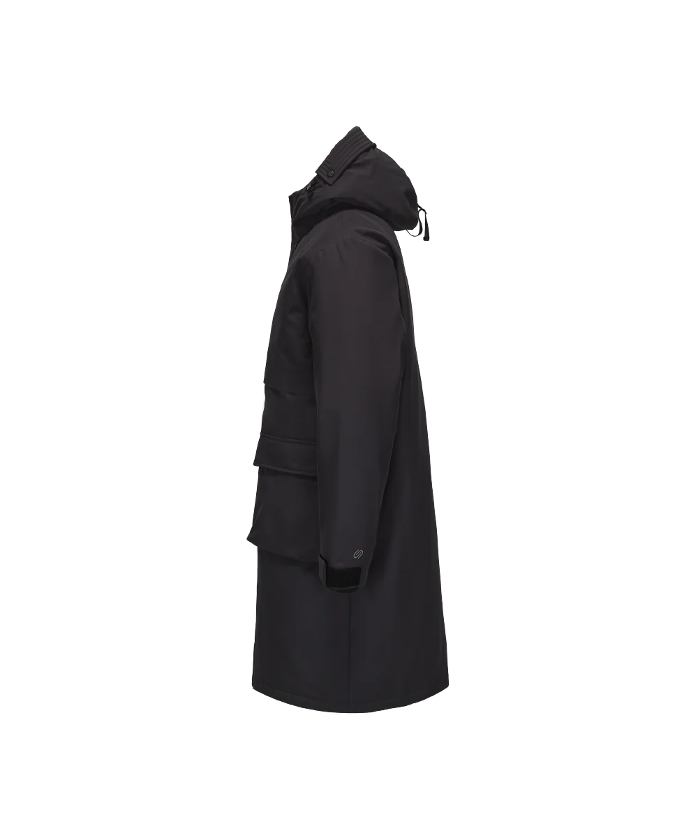 Men's Minimalist Full Length Down Jacket - Image 11